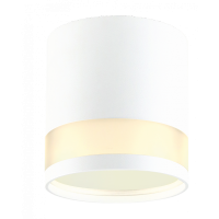 Светильник GX 53 СПОТ ART GLASS Белый накладной EKS 83*90