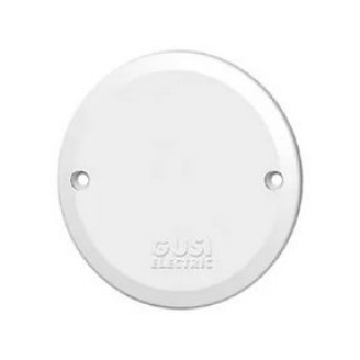 Крышка подрозетника d70 (АБС пластик) "Gusi Electric" белая