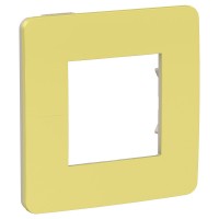 Рамка 1-я яблоко/Бежевая Unica Studio Color (NU280212)